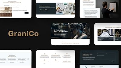 WordPress website development for "GraniCo" - Website Creation