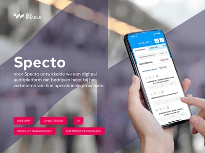 Specto Auditing | operational excellence door auditing - Mobile App