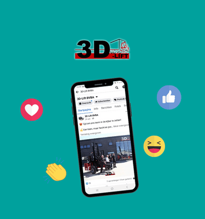 Social media beheer, 3D-Lift - Réseaux sociaux