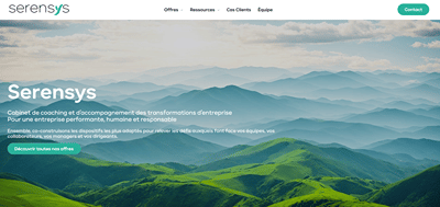 Refonte de site internet - Serensys - Website Creation