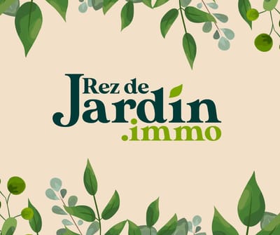 Rezdejardin.immo - identité de marque, site - Webseitengestaltung