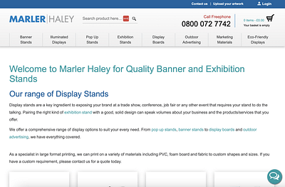 61% Conversion Rate Increase For Marler Haley - Website Creation