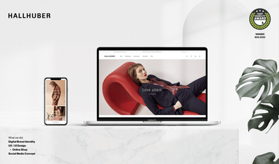 Hallhuber - Branded eCommerce - Image de marque & branding