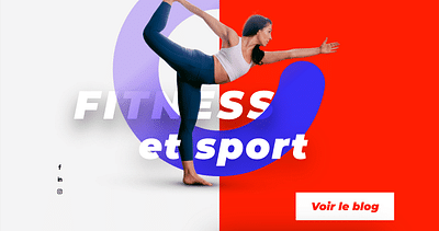 Réalisation du site fitness et sport - Référencement naturel
