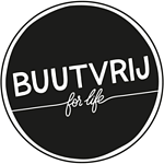 Buutvrij for life logo
