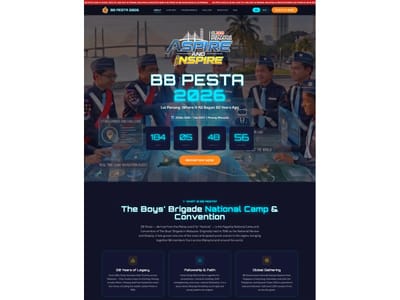 BB Pesta 2026 Camp Landing Page - Website Creatie
