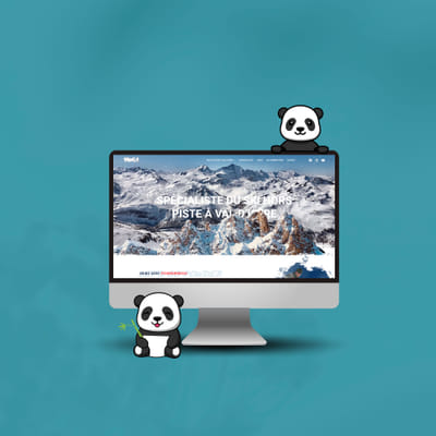 Création de site pour PowderWeGo - Création de site internet