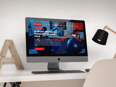 Site vitrine pour club de sport Odyssée à Talange - Création de site internet