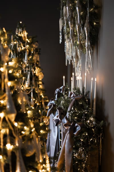 Décorations de Noël 2025 pour le studio photo Loft25 à Zurich. Zone 2 - Evénementiel