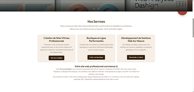 Site MynassiaDigital - Création de site internet