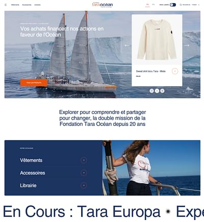 Refonte de site e-commerce d’une ONG - Content Strategy