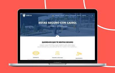 Cairo Seguridad | Branding · Diseño web - Creación de Sitios Web