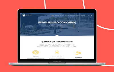 Cairo Seguridad | Branding · Diseño web - Grafische Identiteit