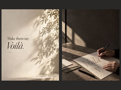 Voilà — Studio Brand Identity - Branding & Positioning