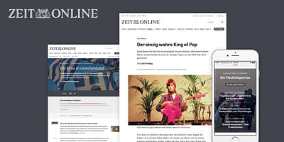 Zeit Online - Ontwerp
