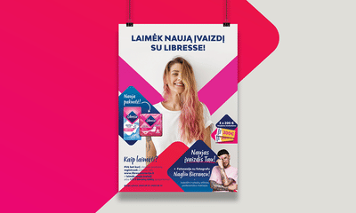 Libresse lottery campaign - Publicité
