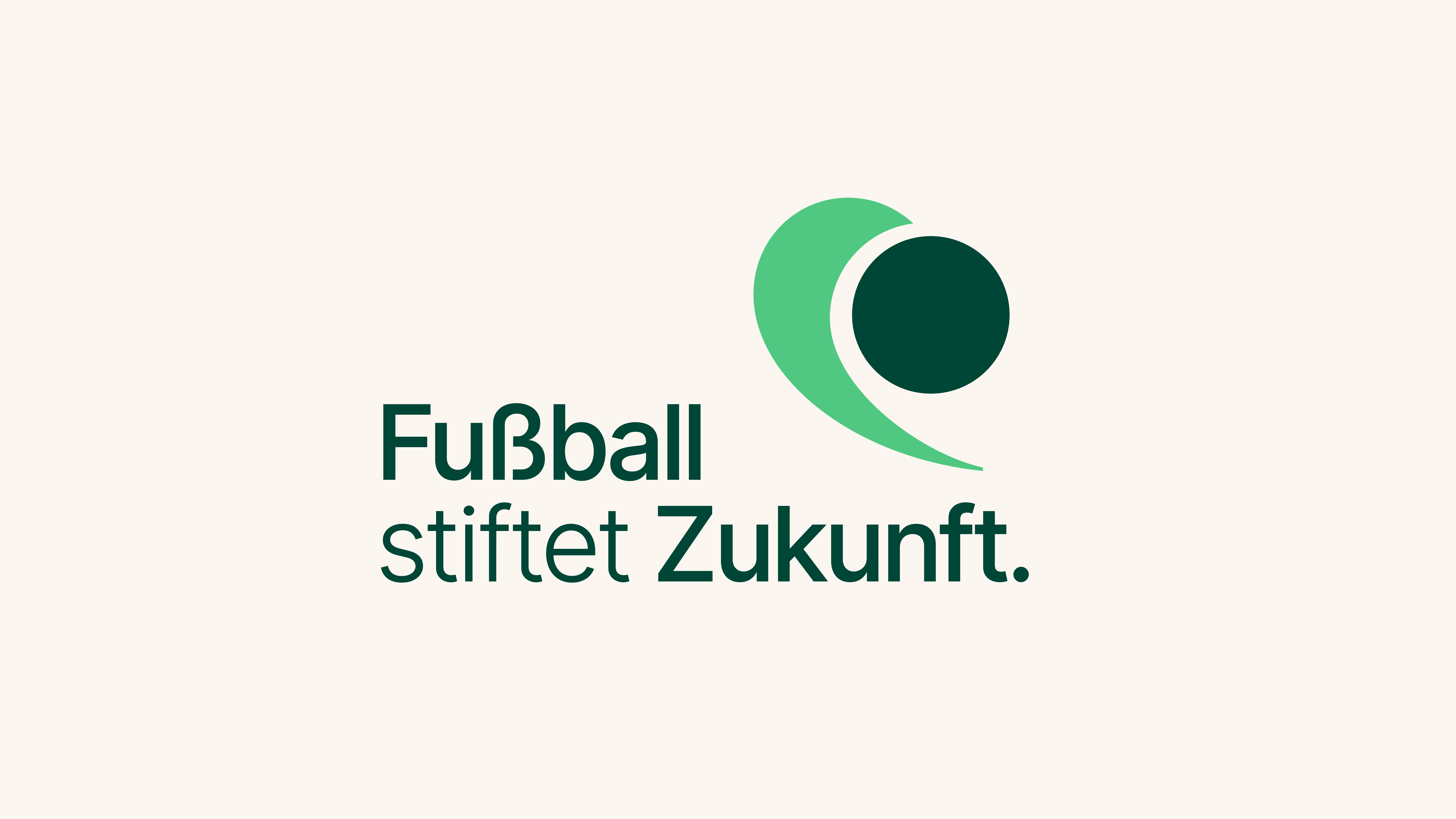 Fußball stiftet Zukunft // Brand Design - Marketing