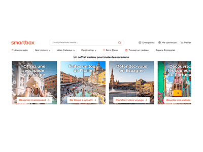 Coordination du programme d’affiliation Smartbox en France & Europe - Publicité en ligne