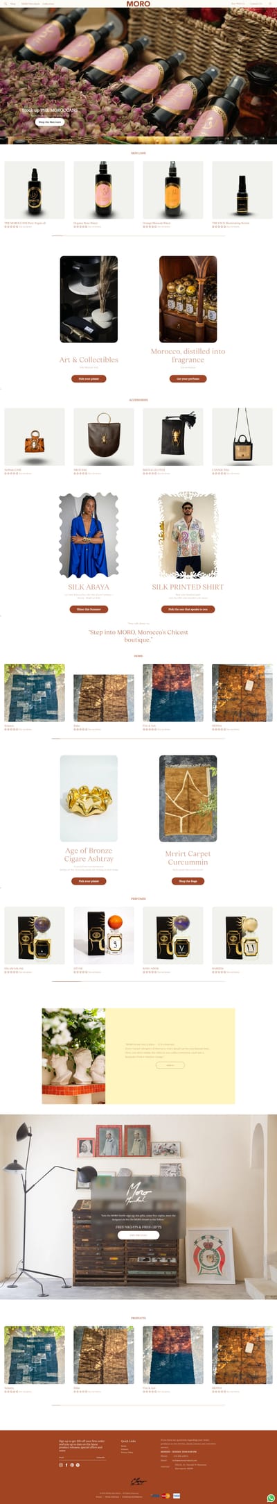 Unique shopify design website - ecommerce - Création de site internet