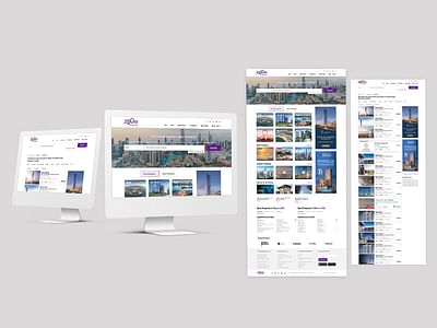 Web developement project for Zoom Property - Webseitengestaltung