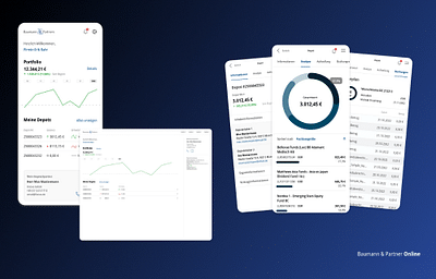 Baumann & Partners Finance Dashboard - Webanwendung