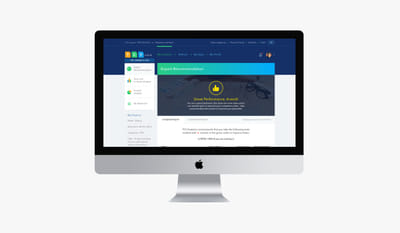 TCY Online Website & Dashboard Design - Website Creatie