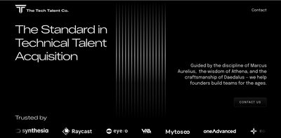 Tech Talent Co Brand Refresh and Website - Website Creation