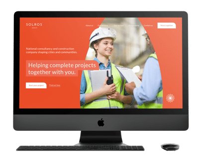 Solros - Branding, Web Design & Development - Website Creation