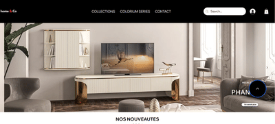 SITE WEB ECOMMERCE HOME & CONCEPT - Création de site internet