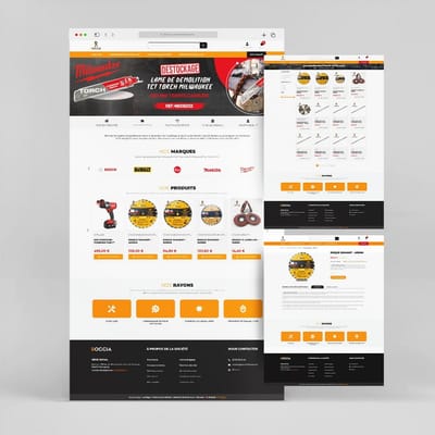 Création d'un site e-commerce - Roccia - E-Commerce