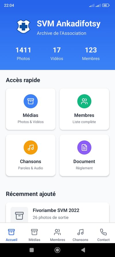 Création d'une Application Mobile - Applicazione Mobile