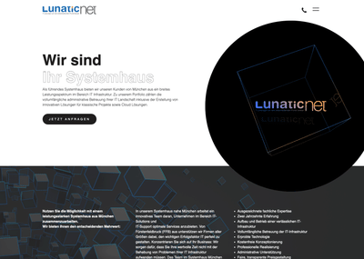Relaunch einer Website für IT-Dienstleister - Webseitengestaltung