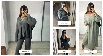 E-commerce et branding - Prêt à porter pour femmes - E-commerce
