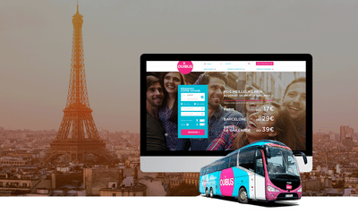 Full digital relaunch of coach company - Website Creatie