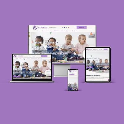Website SacrecheIci - Website Creation