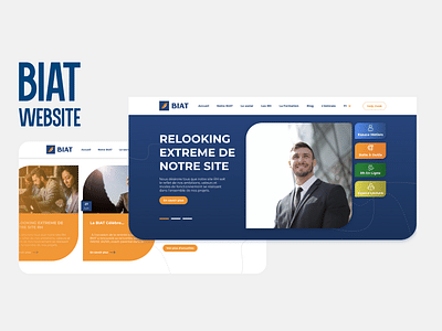 Conception et développement du site web - BIAT - Webanwendung