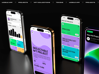 RADAR - Web3 Mobile App Design - App móvil