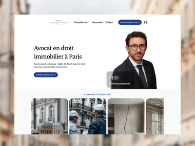 Création d’un site internet pour avocat générant des dossiers - Corporate Communication