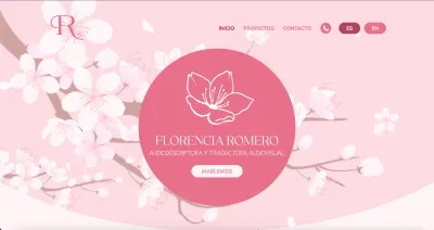 Web Florencia Romero - Creación de Sitios Web