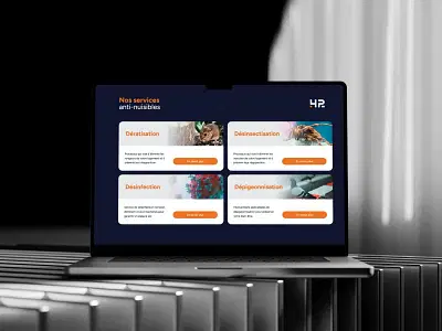 Création d'un nouveau site web pour Hygiène Pro 42 - Création de site internet