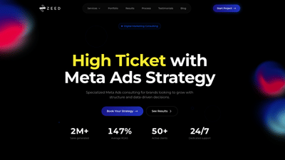 Desarrollo de Web App con Astro JS para la empresa de Marketing - Desarrollo de Software