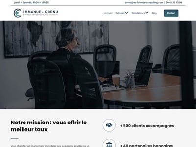Blog automatisé d'un courtier en prêt immobilier - Content Strategy