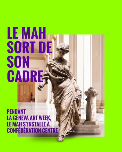 Confédération Centre - Le MAH sort de son cadre - Marketing