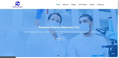 Swissavy Pharma - Strategia digitale