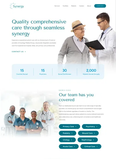 Synergy Medical Group - Digital Strategy