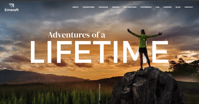 Website Created For Emeraft - Création de site internet