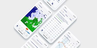 UX & UI design van 's lands populairste weerapp - Mobile App