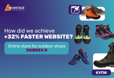 +32% faster website for Dobrev N online store - Création de site internet