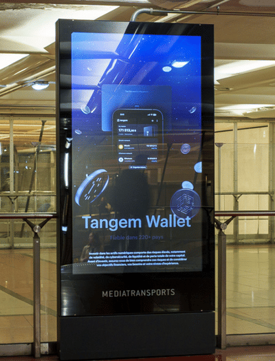 Tangem Wallet - Publicité Extérieure