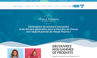 Vésale Pharma - Publicité en ligne